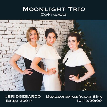 Moonlight Trio концерт в Самаре 10 декабря 2017 