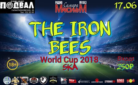 The Iron Bees концерт в Самаре 17 июня 2018 