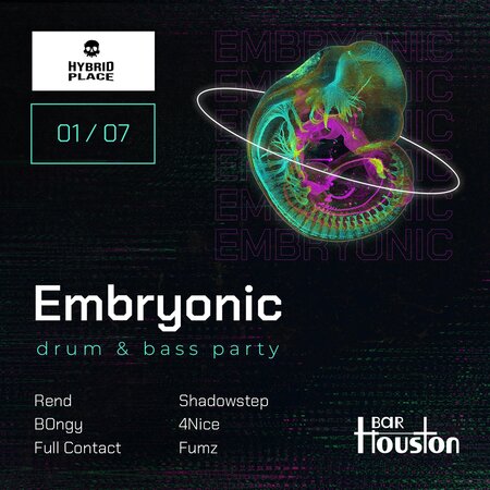 Hybrid Place: Embryonic концерт в Самаре 1 июля 2022 
