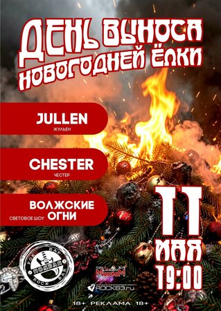 День выноса новогодней ёлки концерт в Самаре 11 мая 2026 